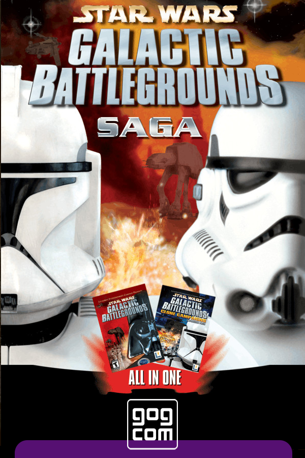 Star Wars Galactic Battlegrounds Saga (2001) GOG