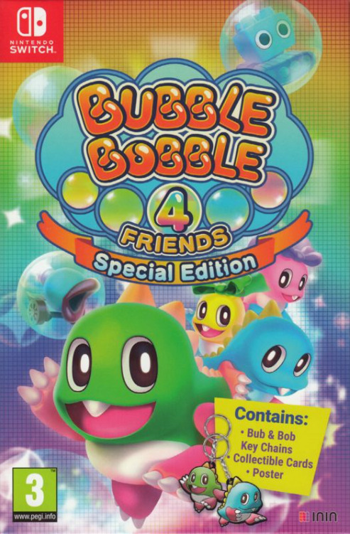 [Switch] Bubble Bobble 4 Friends the Baron is Back / Puzzle Bobble Everybubble! / Puzzle Bobble 2X-3 S-Tribute Arcade Edition