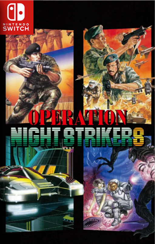 [Switch] Operation Night Strikers (Operation Wolf, Operation Thunderbolt, Night Striker, Space Gun)
