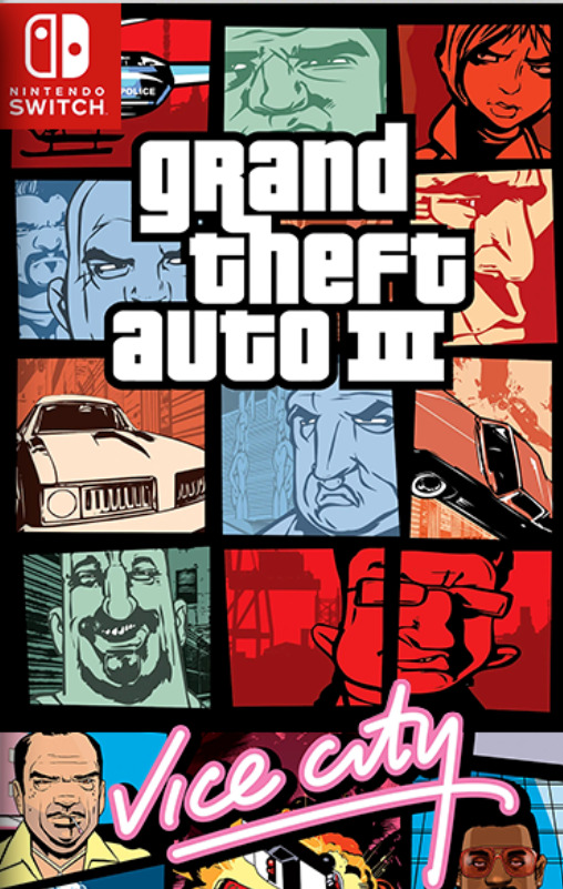 [Switch] Grand Theft Auto III (3) / GTA Vice City (VC)