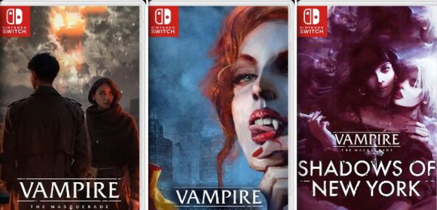 [Switch] Vampire the Masquerade: Coteries of New York / Shadows of New York / Reckoning of New York