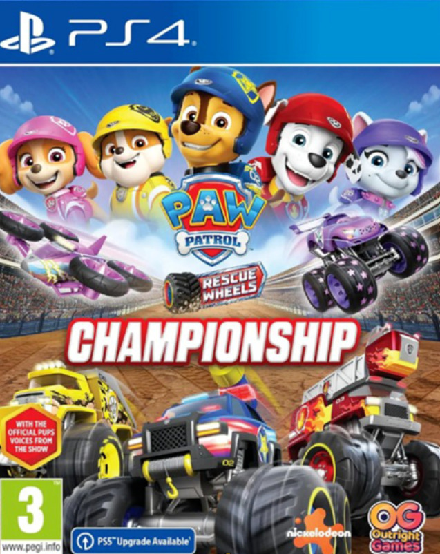 [PS4] PAW Patrol Rescue Wheels Championship