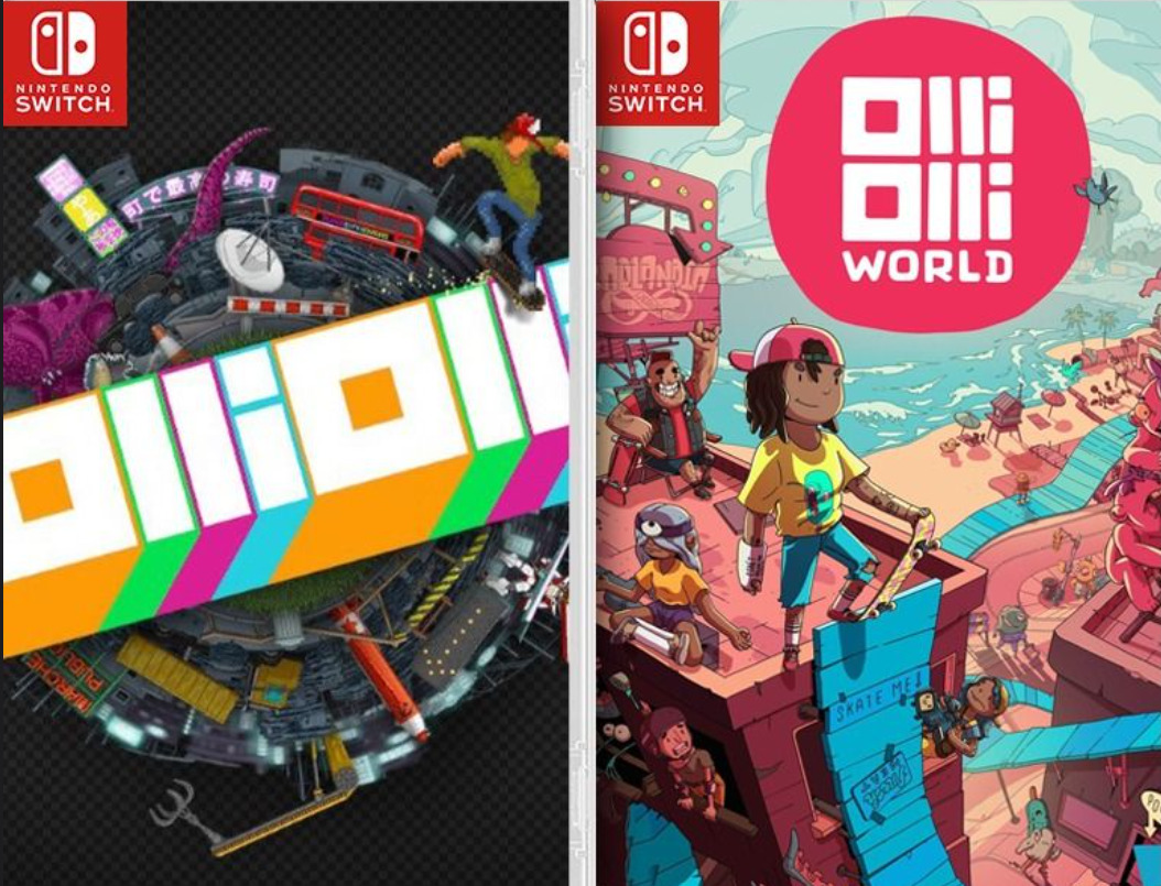[Switch] Olli Olli + OlliOlli 2 Welcome to Olliwood: Switch Stance / World + Void Riders + Finding the Flowzone