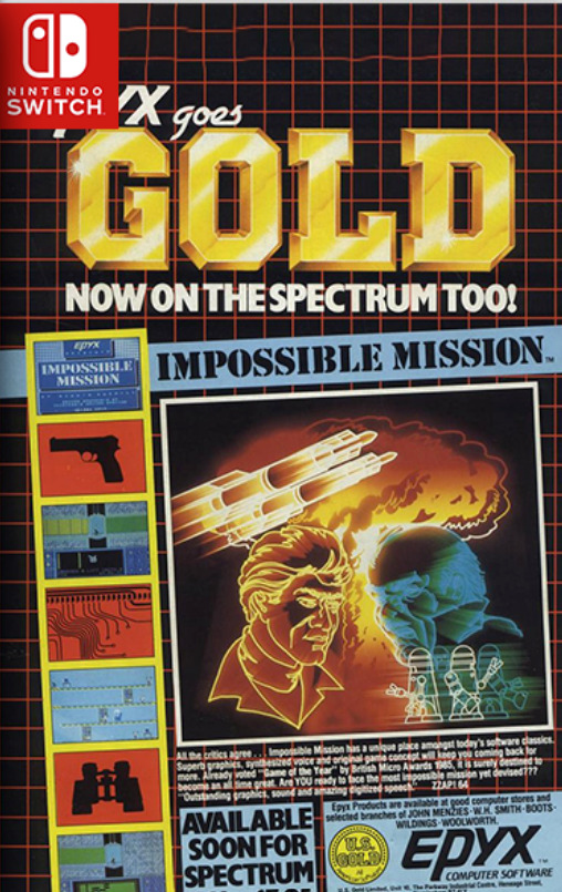 [Switch] Impossible Mission Remastered Remake Revisited