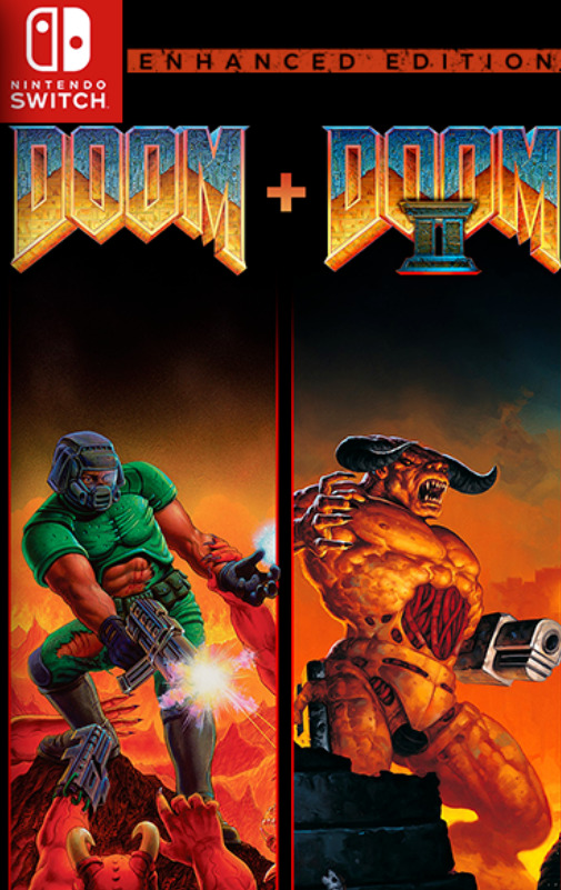 [Switch] DOOM + DOOM II (2) Enhanced edition + Legacy of Rust
