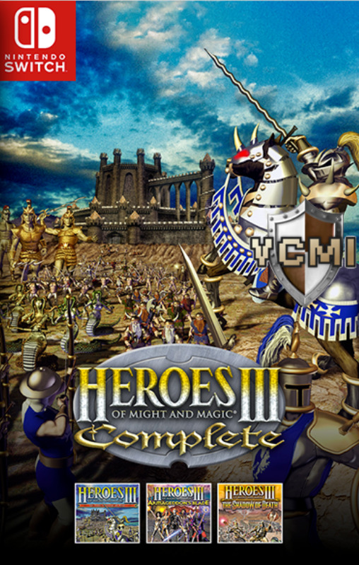 [Switch] Heroes of Might and Magic III (3) Complete: The Restoration of Erathia, Armageddon’s Blade, The Shadow of Death