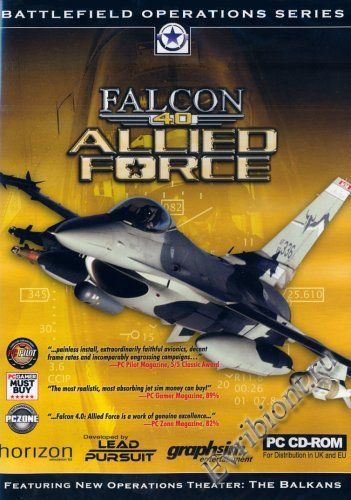 Фалькон 4.0 Союзные войска / Falcon 4.0 Allied Force (2005) PC