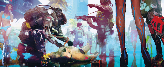 Gamescom 2018: CD Projekt RED показала новые скриншоты и концепт-арты Cyberpunk 2077